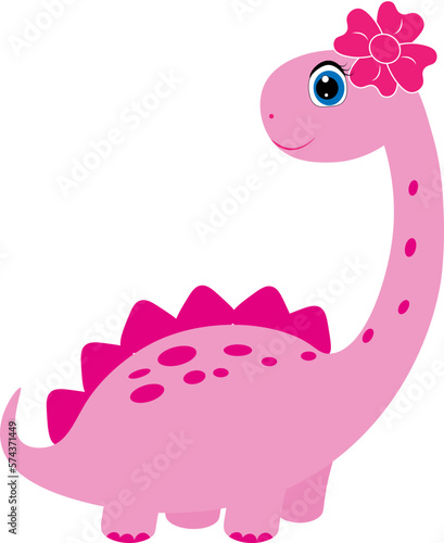 cute dinosaur, dino cartoon vector