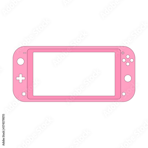 Y2K old technology aesthetic. Retro tetris. Old tetris sticker. Nostalgia for 90s 2000s. Vector illustration.