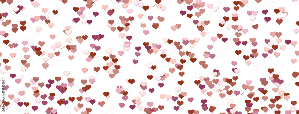 3d hearts
