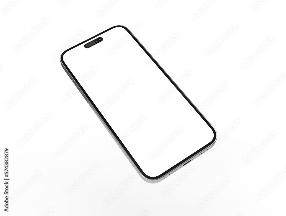 3d render illustration hand holding the white smartphone 3d render illustration hand holding the white smartphone