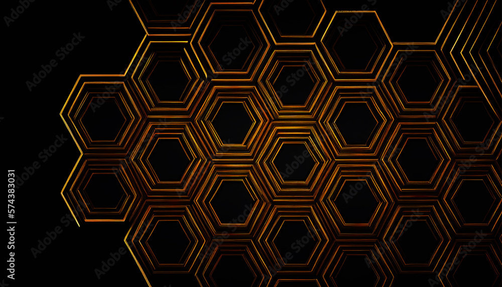 Honeycomb Pattern abstract background golden line luxury texture honey Honeycomb Pattern abstract background golden line luxury texture honey
