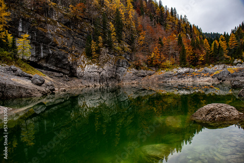 Fototapeta Naklejka Na Ścianę i Meble -  Seven Triglav lakes valley in Julian alps, Slovenia	