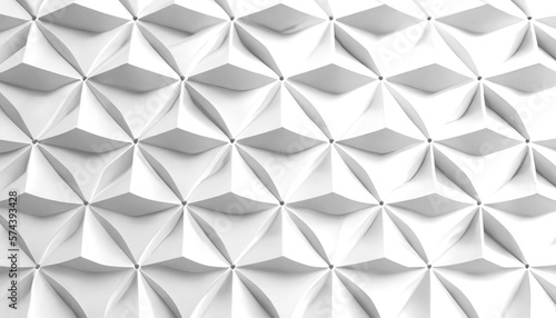 White and grey abstract geometric background with triangle mosaic for website landing page header