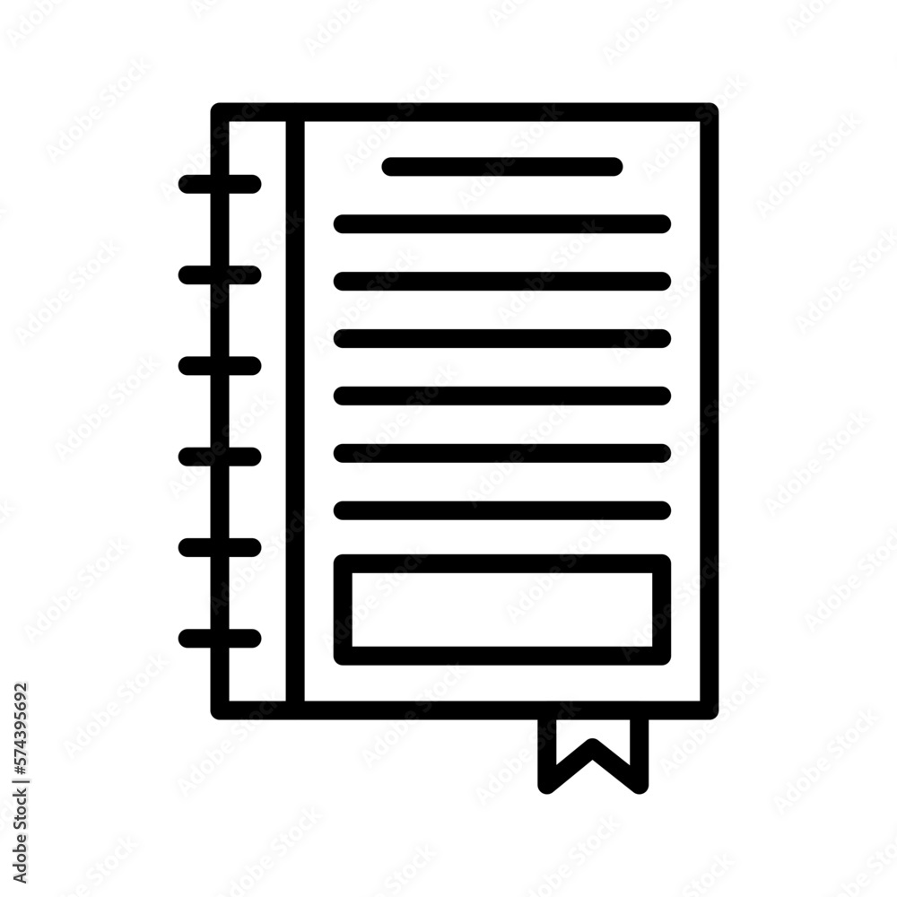 notebook icon notebook icon