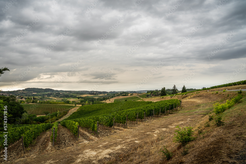 Obraz premium San Gimignano medieval town in the province of Siena, Italy.