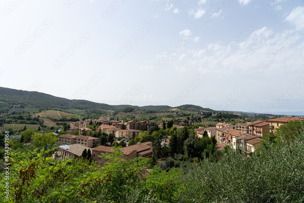 San Gimignano medieval town in the province of Siena, Italy. San Gimignano medieval town in the province of Siena, Italy.