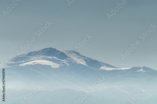 Fototapeta Naklejka Na Ścianę i Meble -  Panorama z Korbanii - Bieszczady 