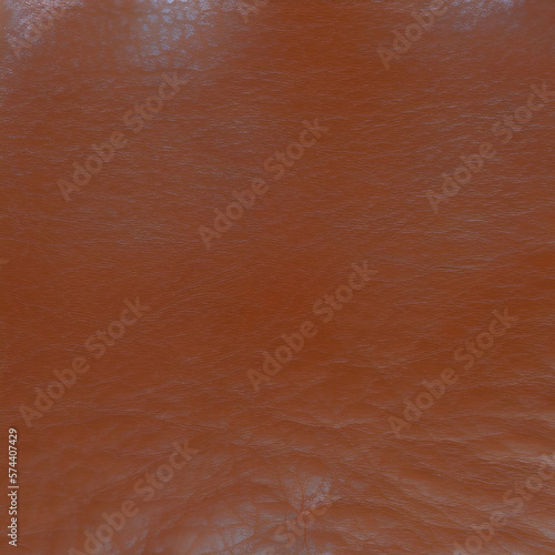 Brown Leather Texture Background created with Generative AI technology