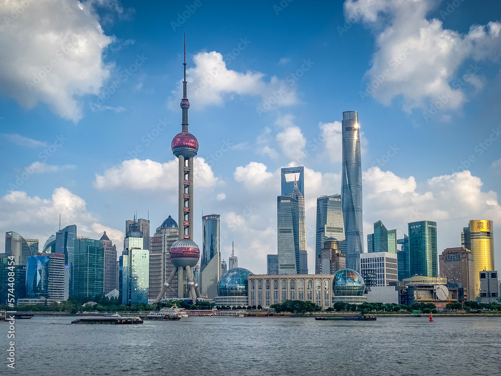 Obraz premium Pudong China Skyscrapers