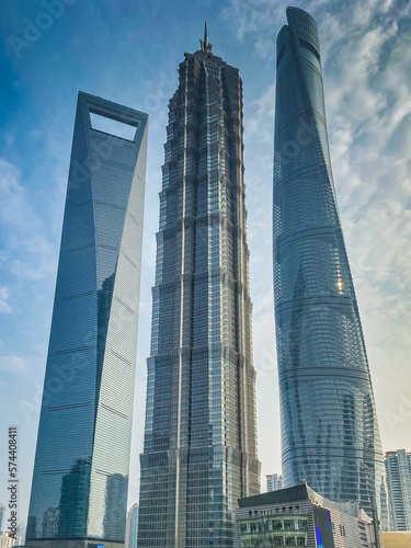 Modern Towers in Shanghai China
