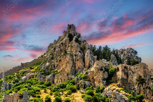 St Hilarion Castle in Northern Cyprus photo