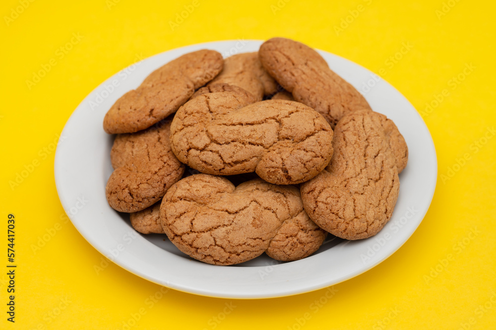 Tea cookie letter S typical in Portugal Tea cookie letter S typical in Portugal