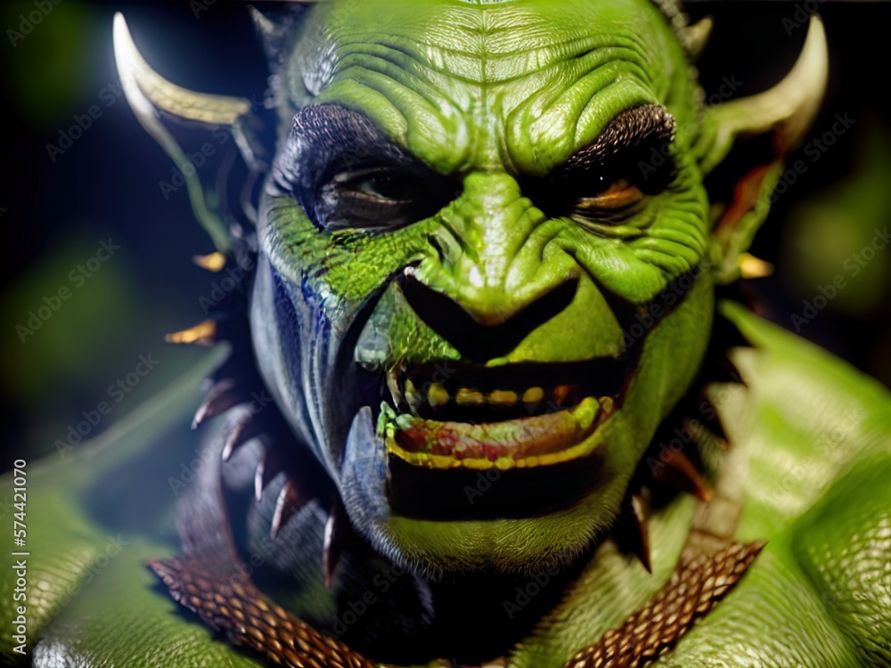 A muscular, brutish ogre. A muscular, brutish ogre.