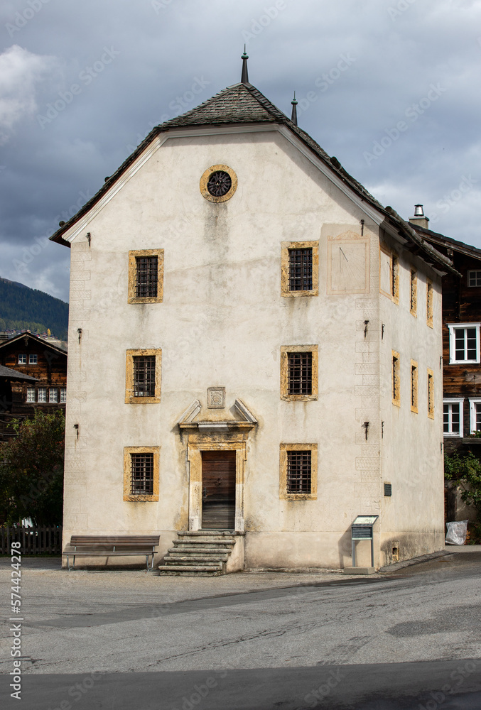 Rathaus in Ernen im Wallis