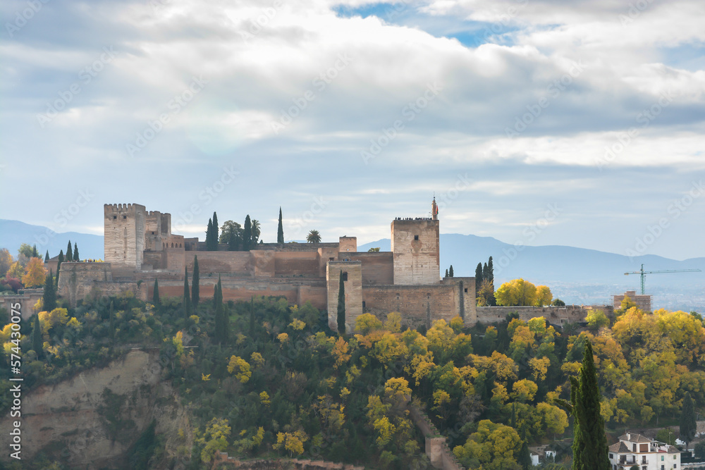 Granada in November.