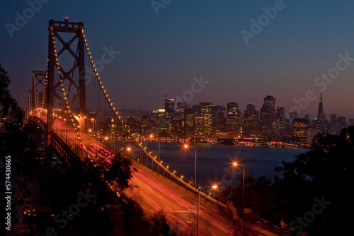 Fototapeta Naklejka Na Ścianę i Meble -  Oakland Bay Bridge
