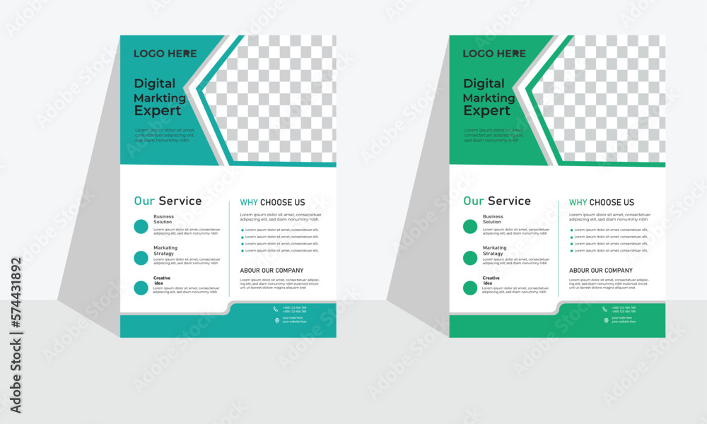 modern creative business flyer template design.
modern creative business flyer template design.