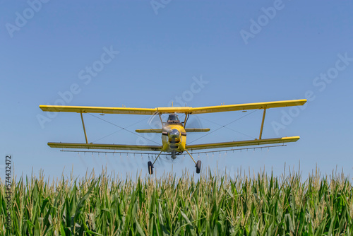 Yellow Crop Duster