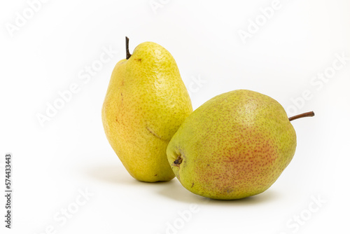 Pears isolated on a white.
