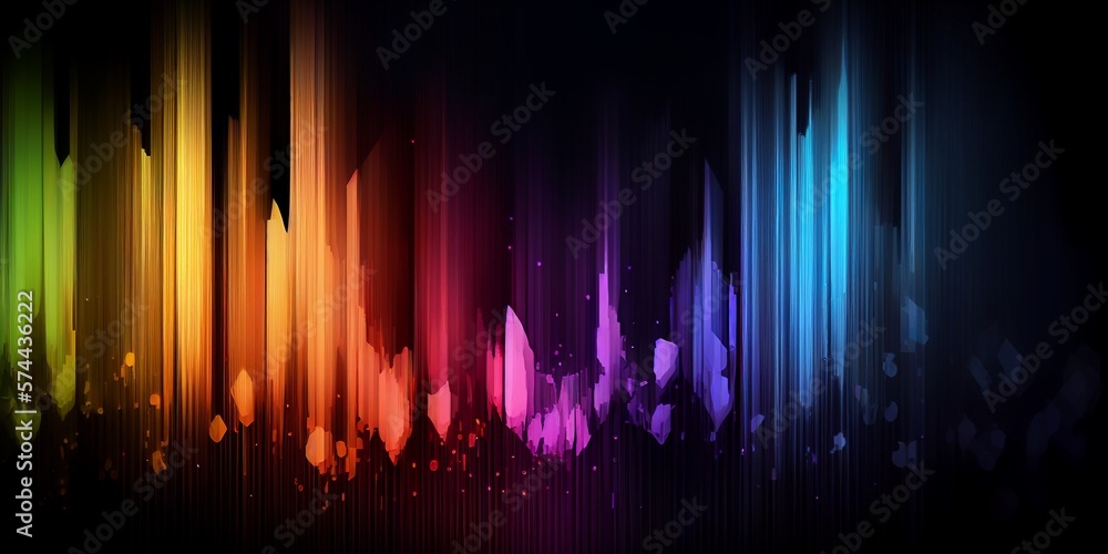 Schönes futuristisches Hintergrund Motiv in harmonischen abgestuften Farben, ai generativ Schönes futuristisches Hintergrund Motiv in harmonischen abgestuften Farben, ai generativ