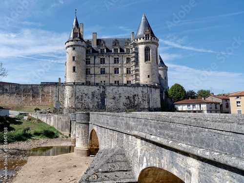 Château de La Rochefoucauld-en-Angoumois, Charente ,France	 photo