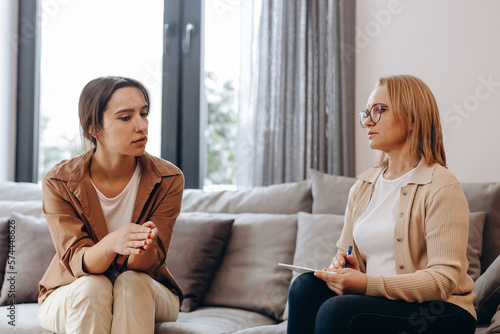 A young girl came for a consultation with a psychologist. Tells about his life.
