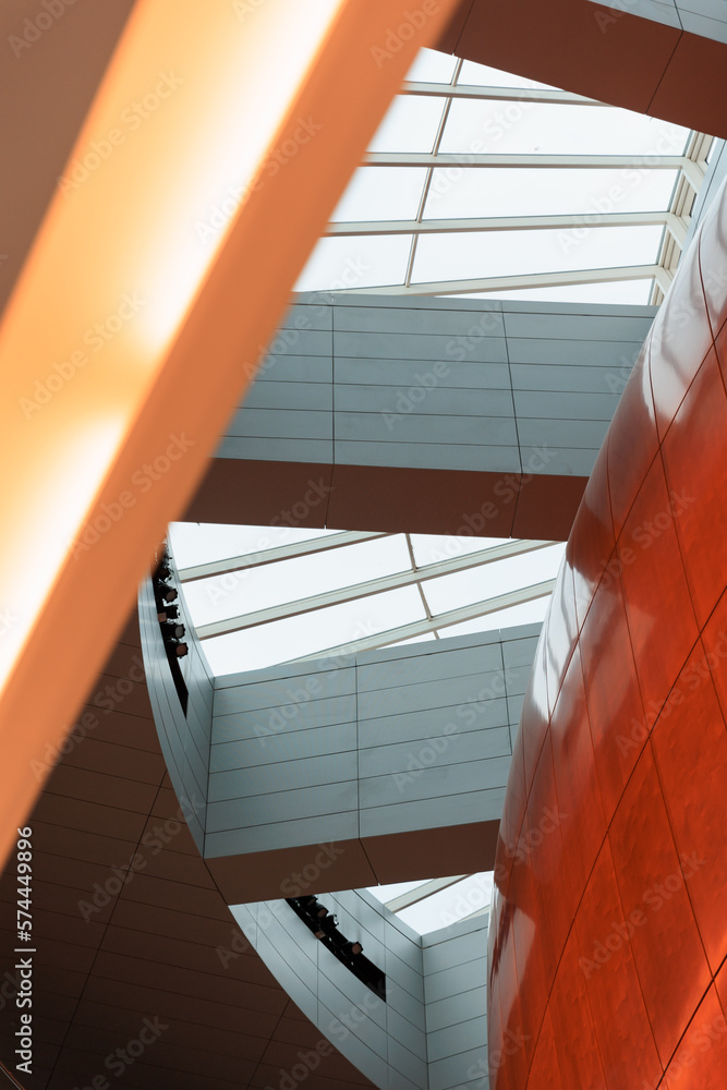 Copenhagen Opera House interior abstract architecture