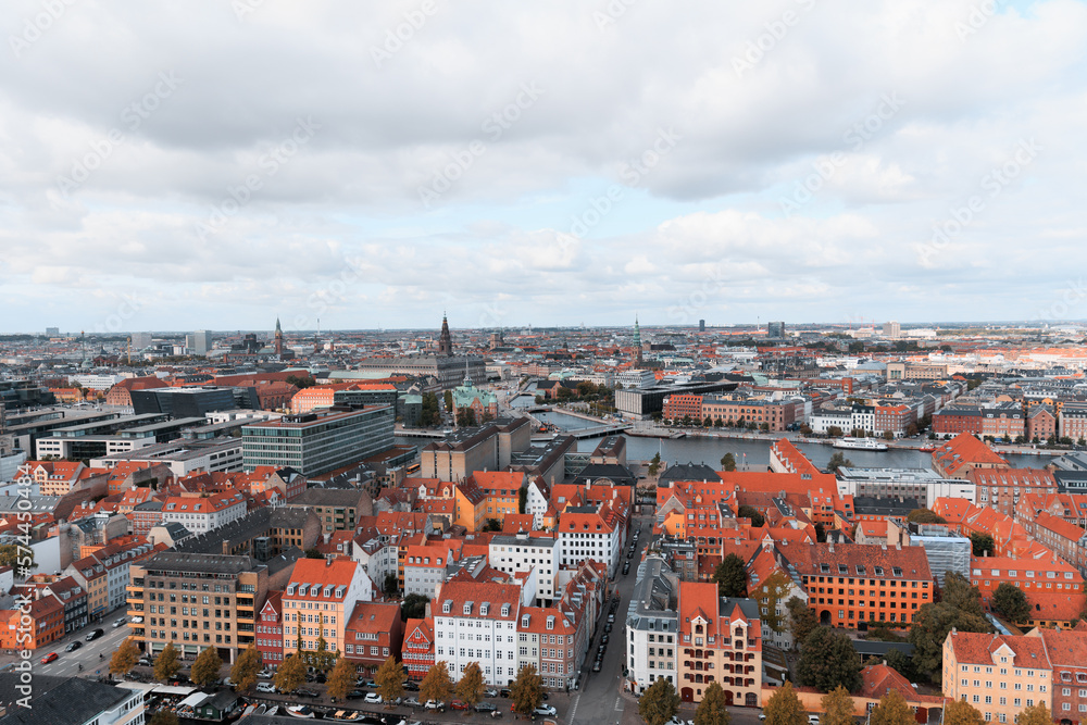 View over Copenhagen, Denmark
