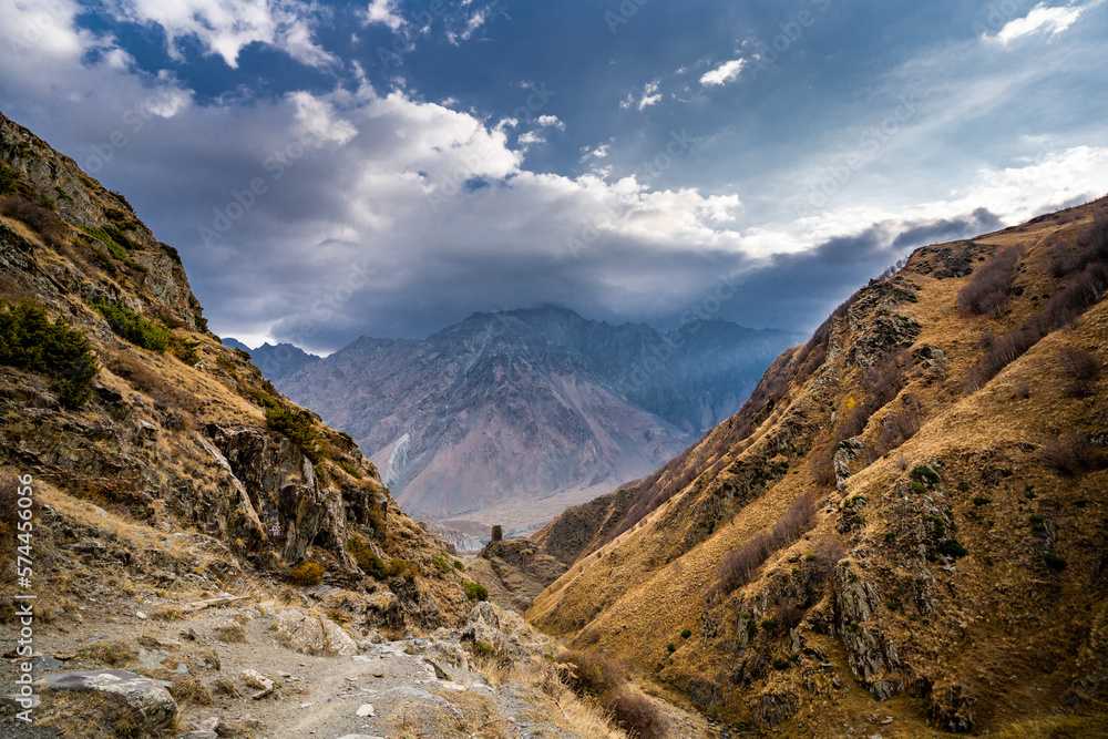 Fototapeta premium landscape in the mountains