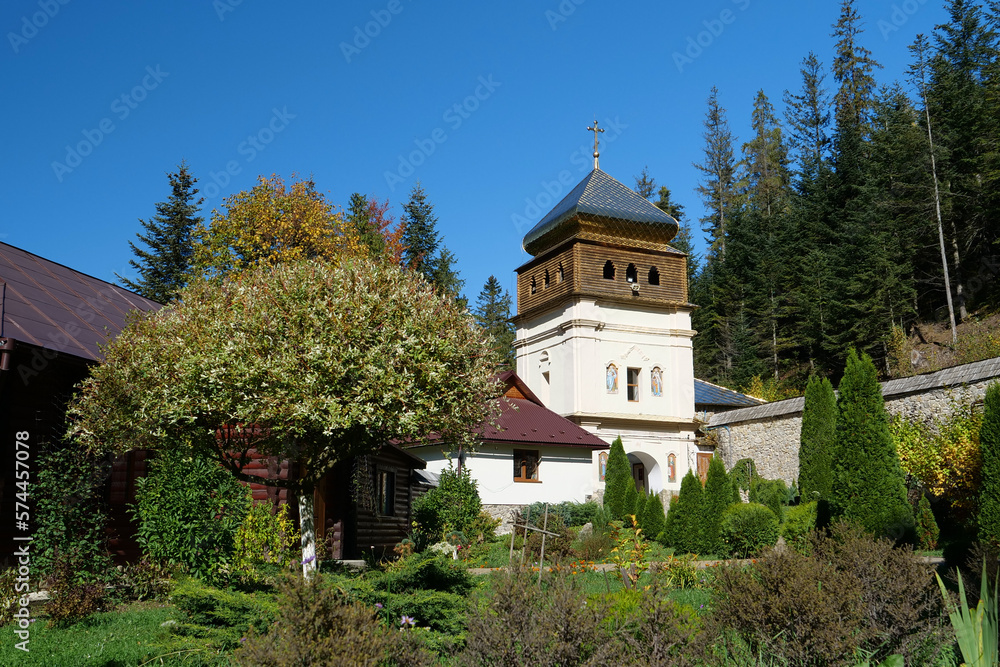 Manyava Skete of Exaltation of Holy Cross in Carpathian mountains, Ukraine Manyava Skete of Exaltation of Holy Cross in Carpathian mountains, Ukraine