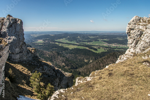 AU Sommet du Chasseron ( Canton de Vaud )