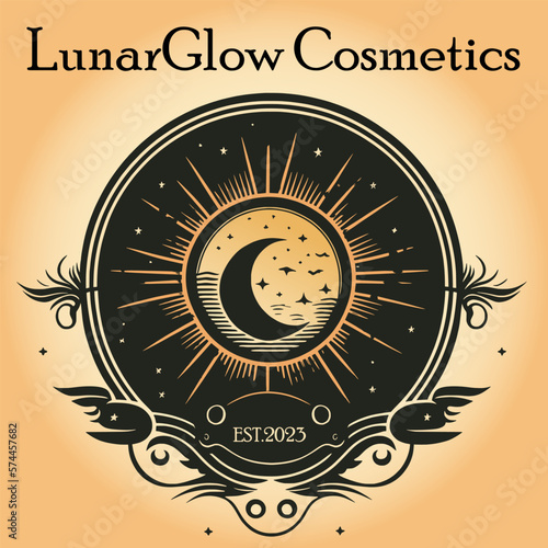 A modern logo for a cosmetics store