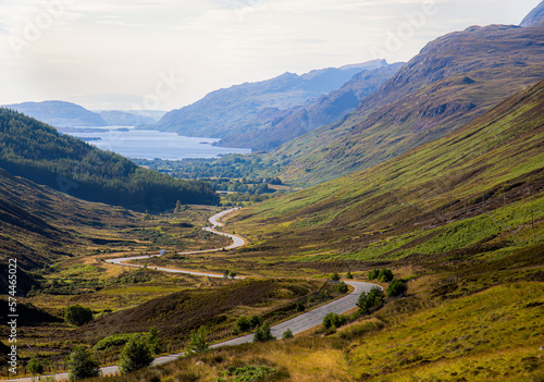 Photos landscape with mountains and sky