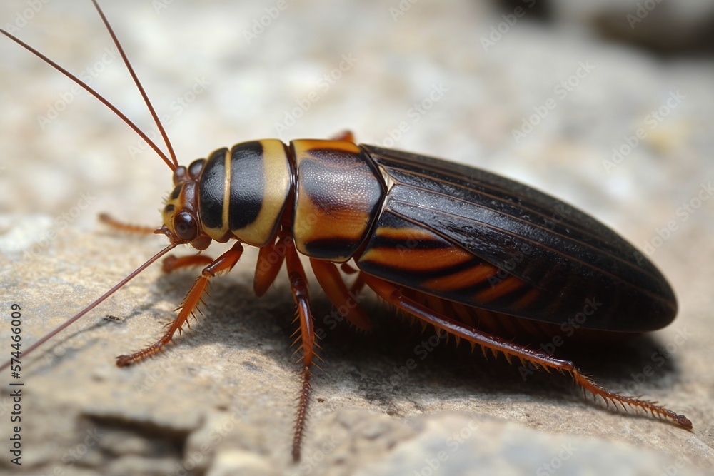 illustration, cockroach, ai generative illustration, cockroach, ai generative