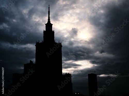 Palace of Culture in warsaw