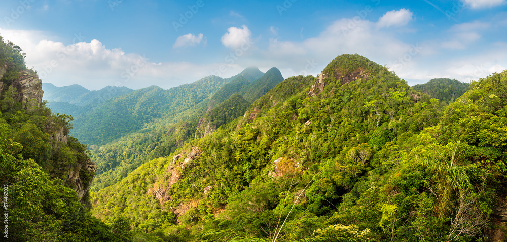 Fototapeta premium Panorama of Langkawi island