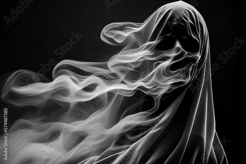 Fototapeta Ghost. Illustration AI