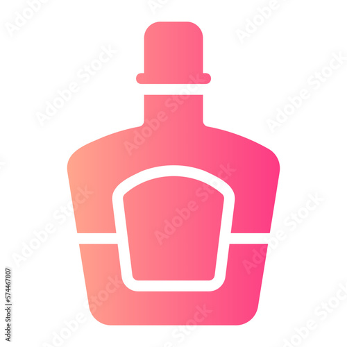 whisky gradient icon