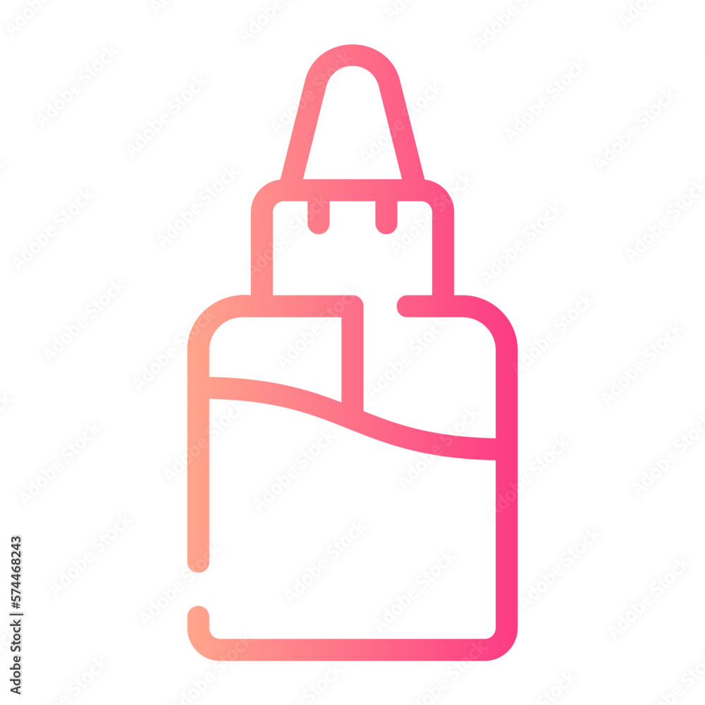 vape liquid gradient icon vape liquid gradient icon