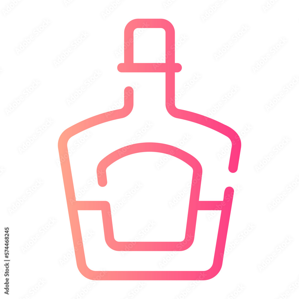 whisky gradient icon whisky gradient icon