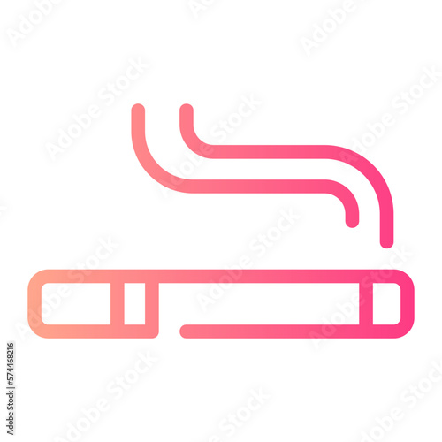 cigarette gradient icon