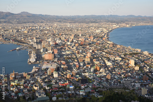 Scenic view of Hakodate  Hokkaido