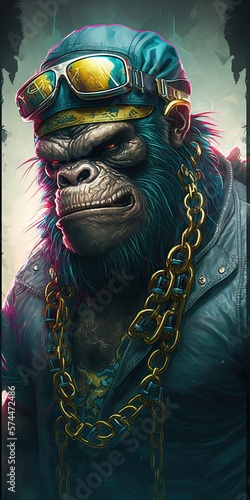 Funky Gorilla © just83in