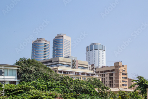 Beautiful view of downtown Colombo, Sri Lanka, on a sunny day © marinadatsenko