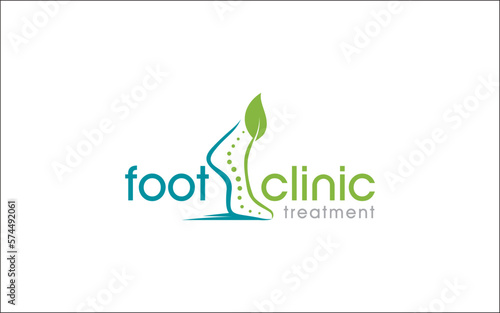 Illustration graphic vector of footcare medical treatment company or clinic logo design template