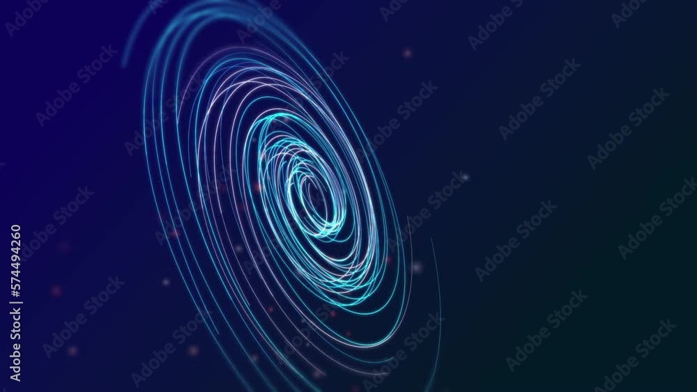 Future cyber vortex formed from lines Future cyber vortex formed from lines