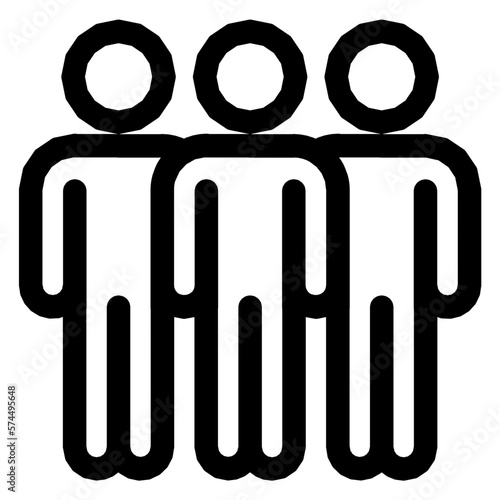 This a Bussines Icons Outline Black Style