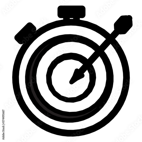 This a Bussines Icons Outline Black Style