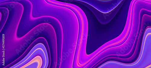 ウェーブ スタイル。抽象的なグラデーションの背景。現実的な抽象. Wave style . Abstract gradient background. realistic abstract. 4K