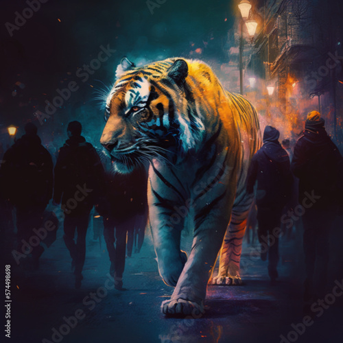 ghost tiger - Generative Ai 